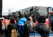 合肥801路公交车,穿梭繁华市区，便捷市民出行